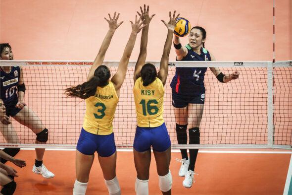 China x Brasil AO VIVO onde assistir – Liga das Nações de Vôlei Feminino