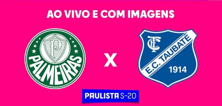 Como assistir Palmeiras x Taubaté AO VIVO – Campeonato Paulista Sub-20