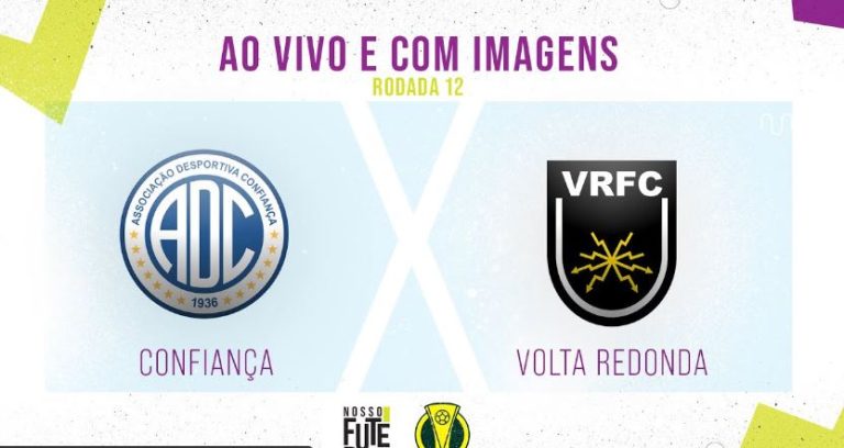 Como assistir Confiança x Volta Redonda AO VIVO – Campeonato Brasileiro Série C