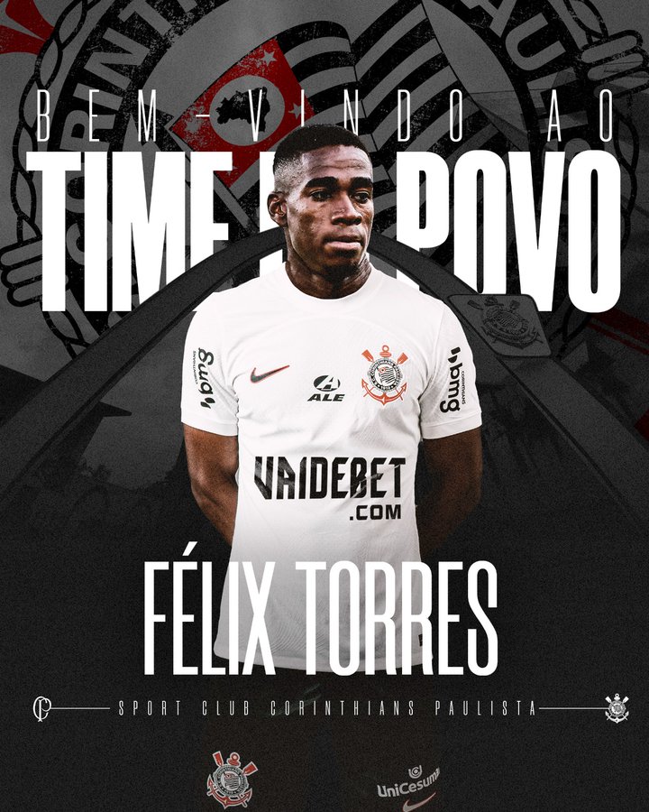 Mercado da Bola: Corinthians anuncia a contratação de Félix Torres