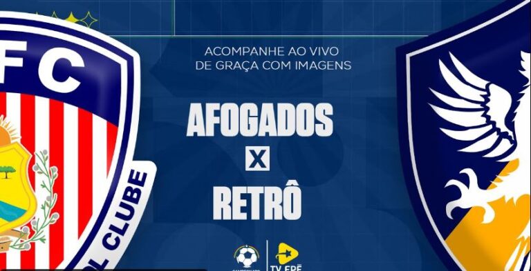 Onde assistir Afogados x Retrô AO VIVO – Campeonato Pernambucano