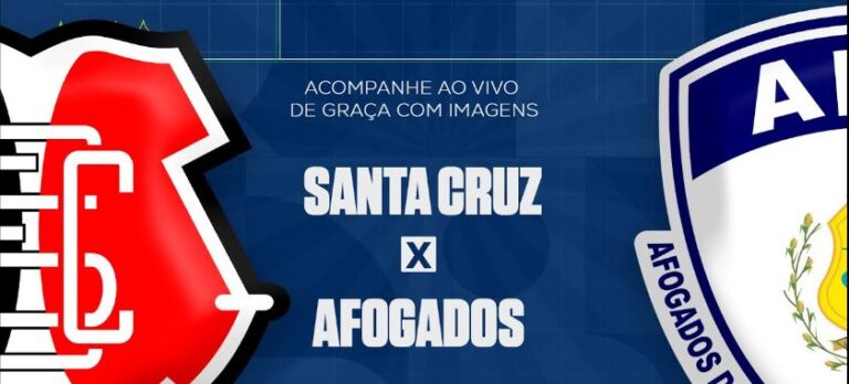 Santa Cruz x Afogados: onde assistir ao vivo – Campeonato Pernambucano