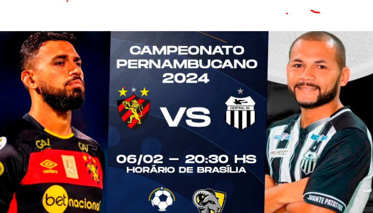 Onde assistir Sport Recife x Central AO VIVO – Campeonato Pernambucano
